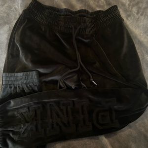PINK ankle fleece joggers